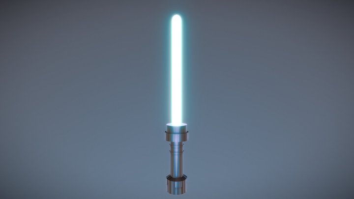 LEGO Star Wars Lightsaber Fan Art 3D Model