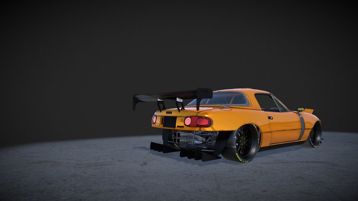 MX5 Racing 3D Model