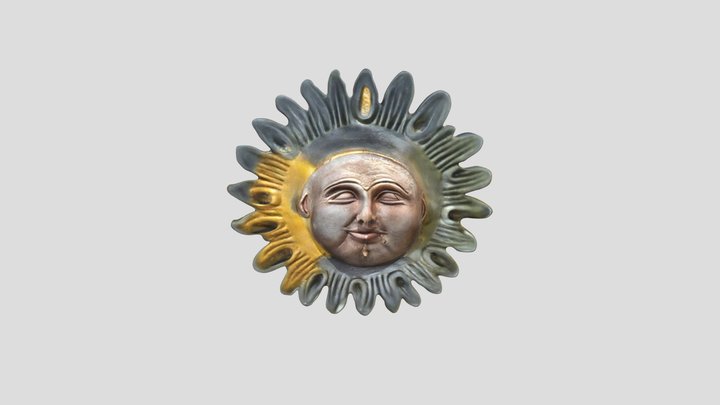 Sunface 3D Model
