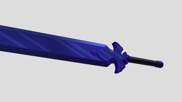 Night Sky Blade | SAO 3D Model