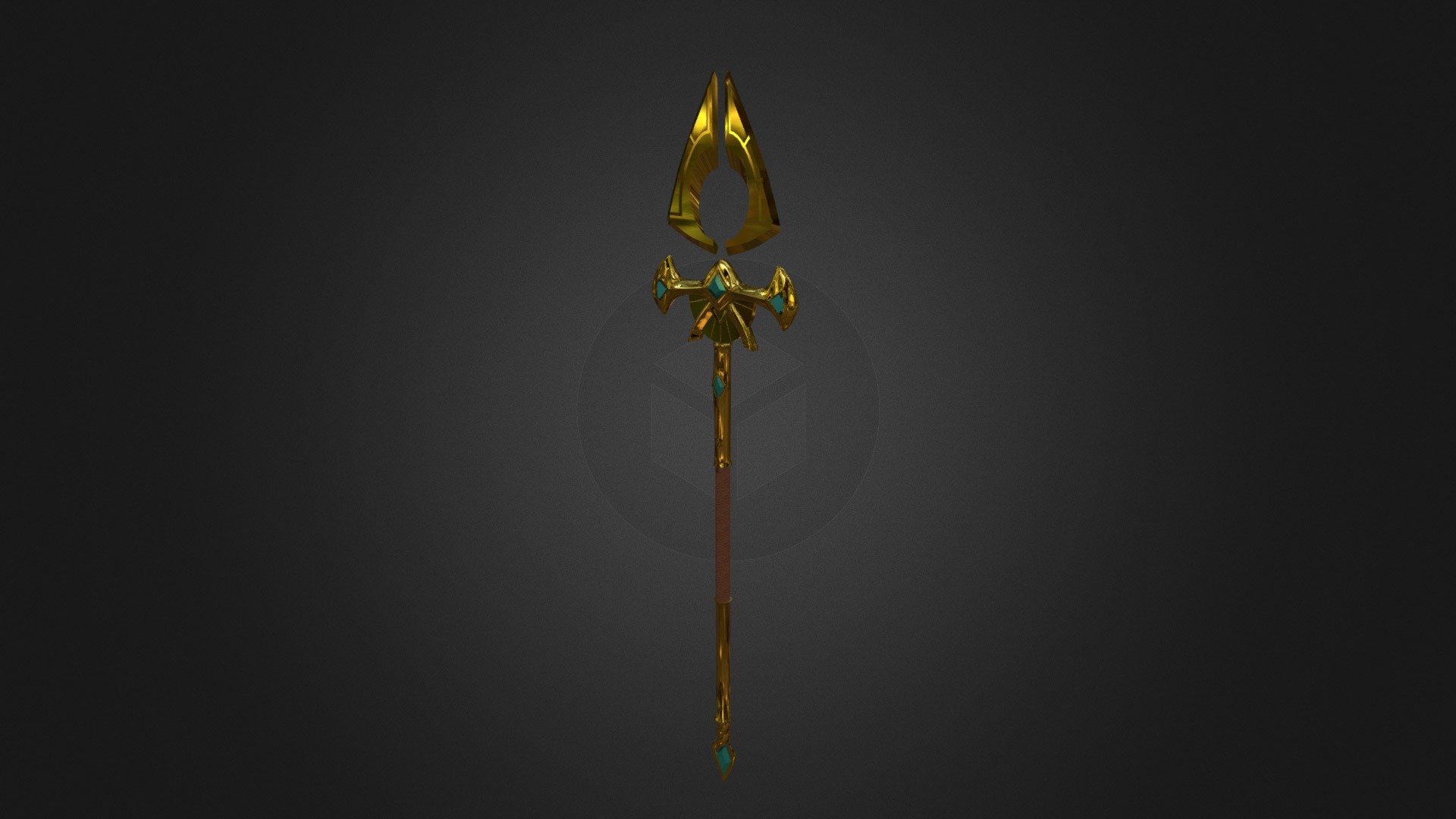 Azir's Staff - 3D model by uerazumov [fad0216] - Sketchfab