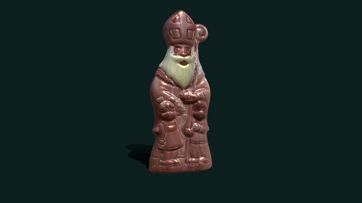 Chocolate Santa Claus
