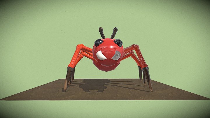 an ANT attack 3D Model