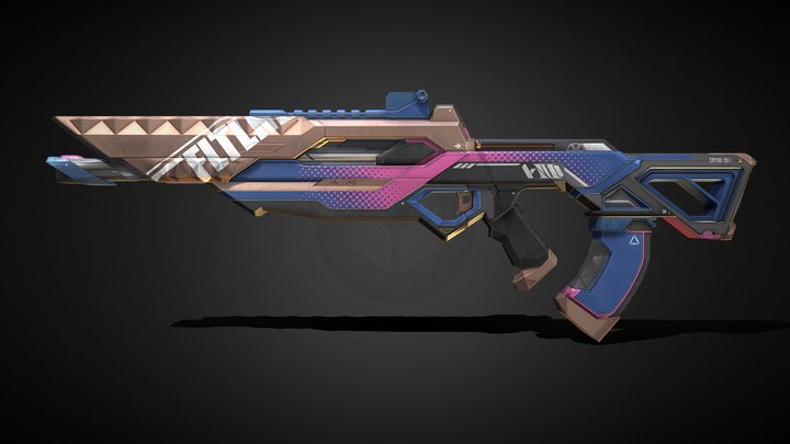 Apex Legends VK-47 Flatline Pointed Question – Kostenloses 3D-Modell STL