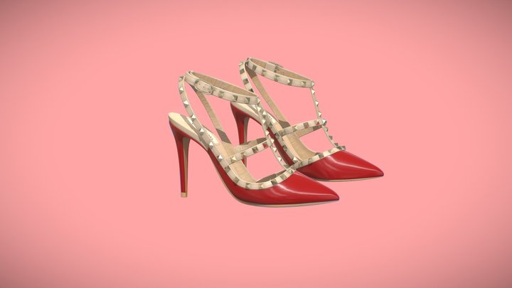 High Heels 3D Model