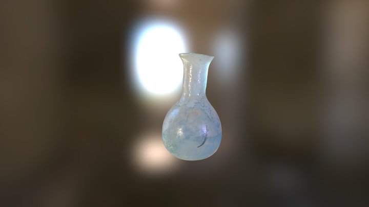 Ungüentario globular altoimperial. Barcino. 3D Model