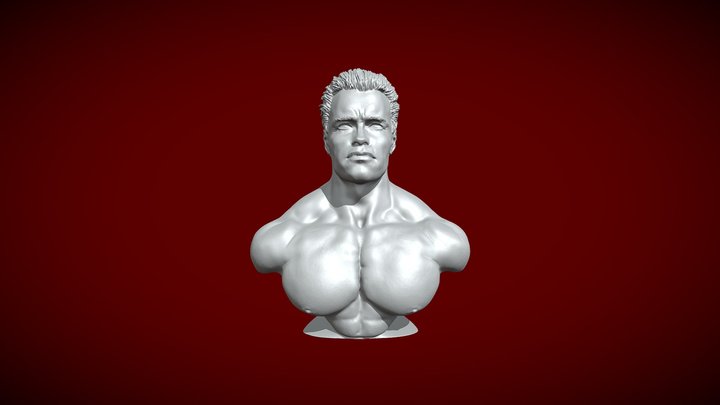 Arnold Schwarzenegger 3d model 3D Model