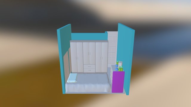 Dormitorio Vista1 3D Model