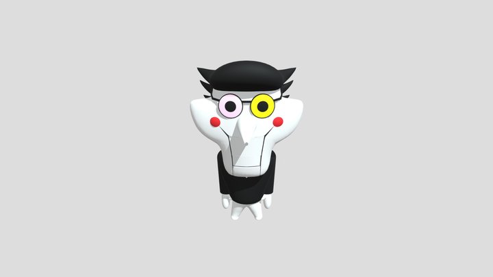 Custom Edited - Deltarune Customs - Spamton 3D Model