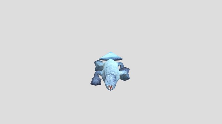 Folder1 Animated Creature 3D Model