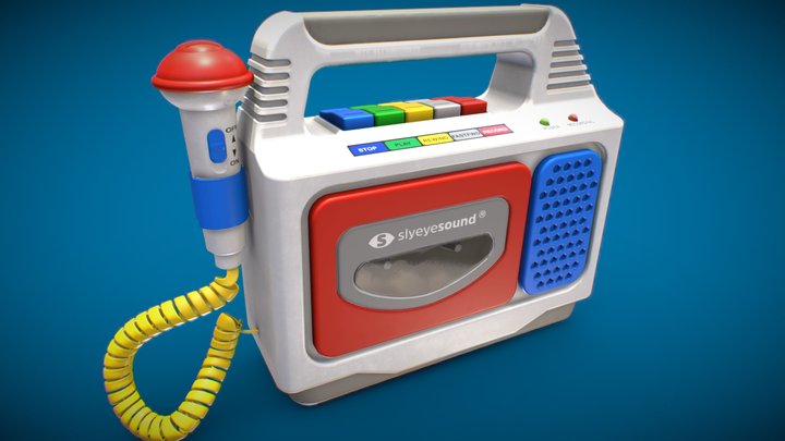 Kinder Sound Recorder 3D Model