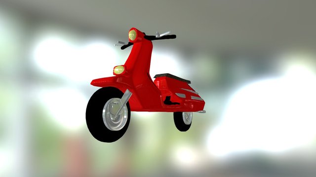 Motocicleta 3D Model