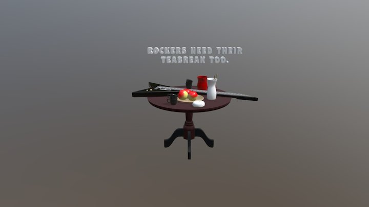 Tea Party - V2 3D Model