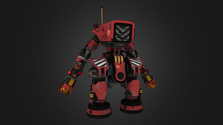 Pyro Mech 3D Model