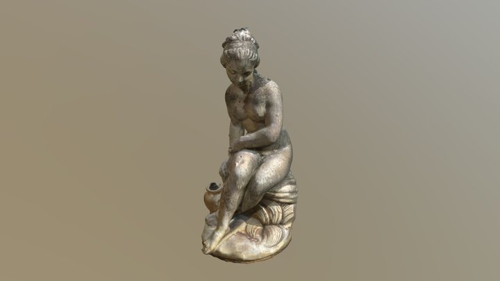 Fountain-girl 3D Model