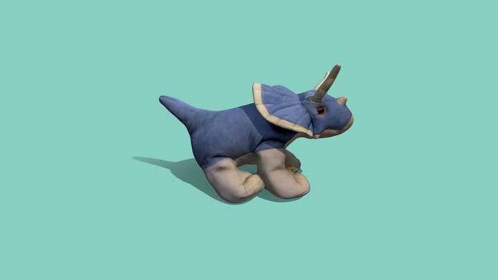 Hank - Plushy made with photogrammetry 3D Model