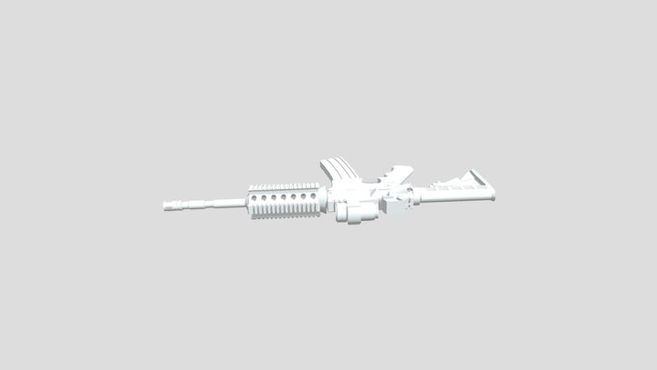 BIG GOUN2 3D Model