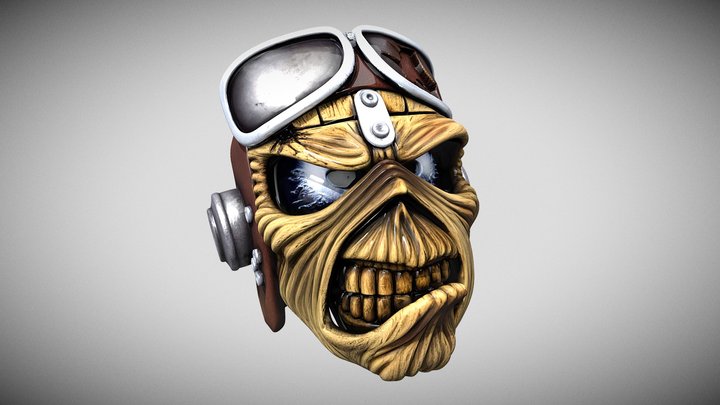 Eddie Iron Maiden – Modello 3D gratuito STL