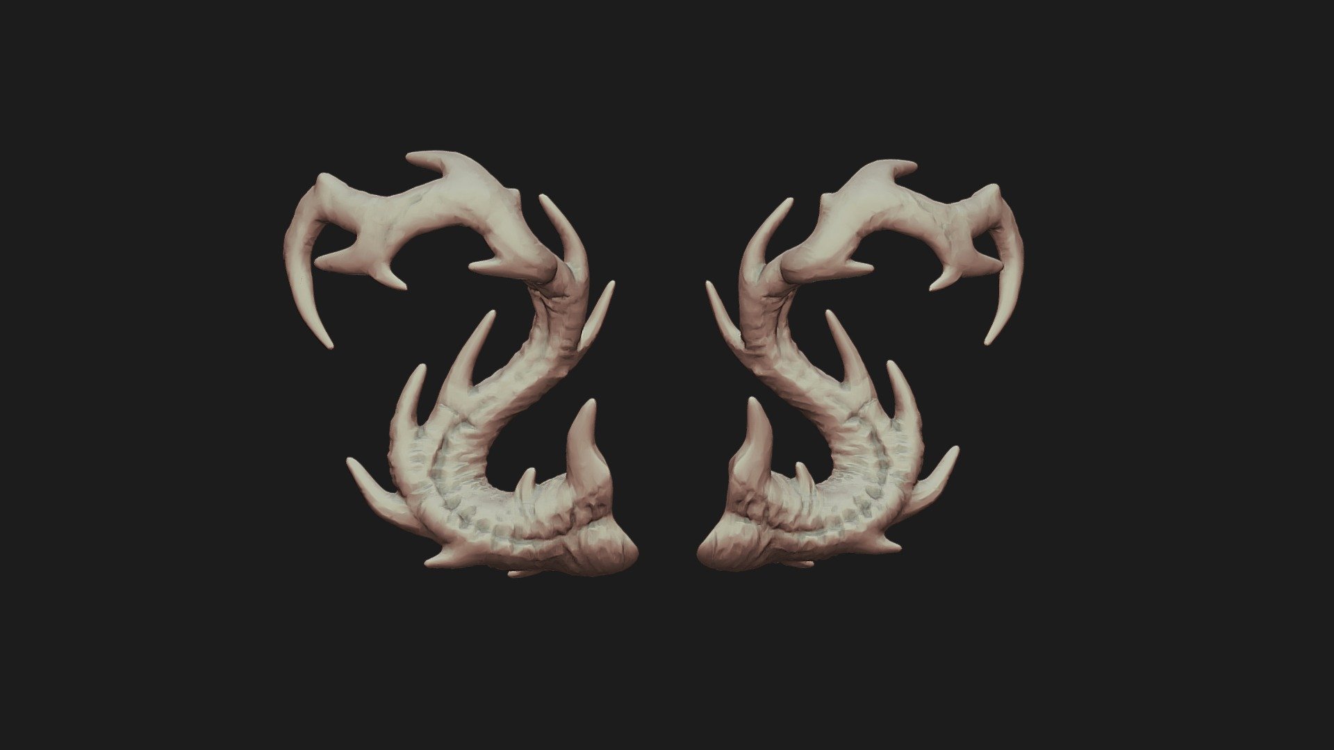 Printable Horns - Buy Royalty Free 3D model by Alexandria Maharaj ...