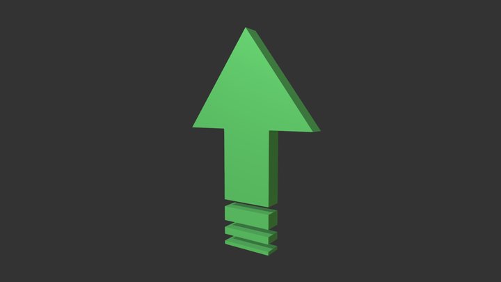 Jump/Boost Arrow 3D Model