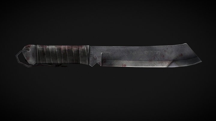 Machete 3D Model