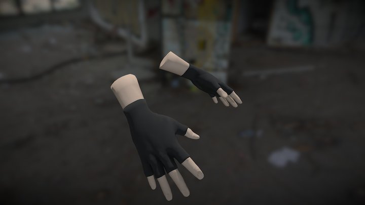 NovRender 22 - Gloves 3D Model
