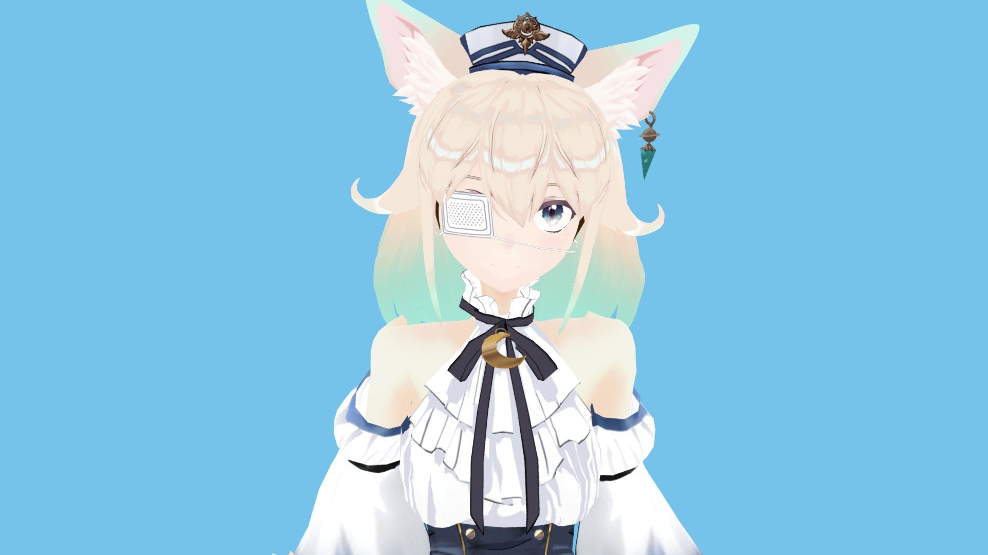 Painter ArtStation - Vtuber Anime fox girl dress 