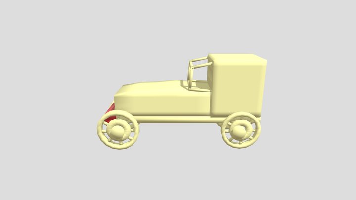 Car Toy 3D Model
