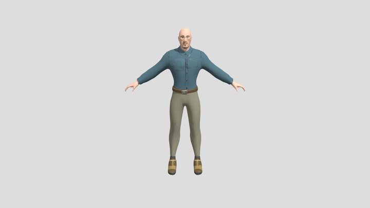 Modelo 3D Joseph Quinn 3D Model