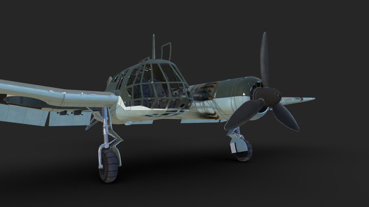 Blohm And Voss Bv 141 3D Model