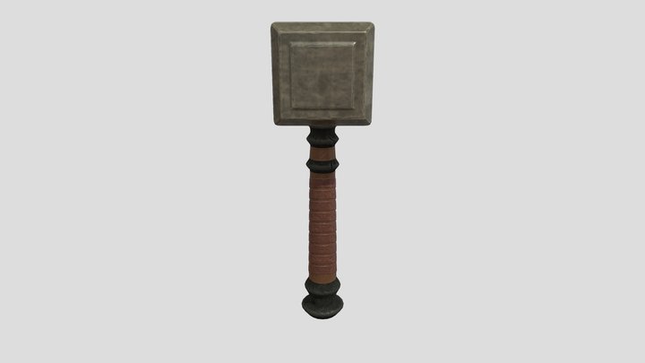 Doom Hammer 3D Model