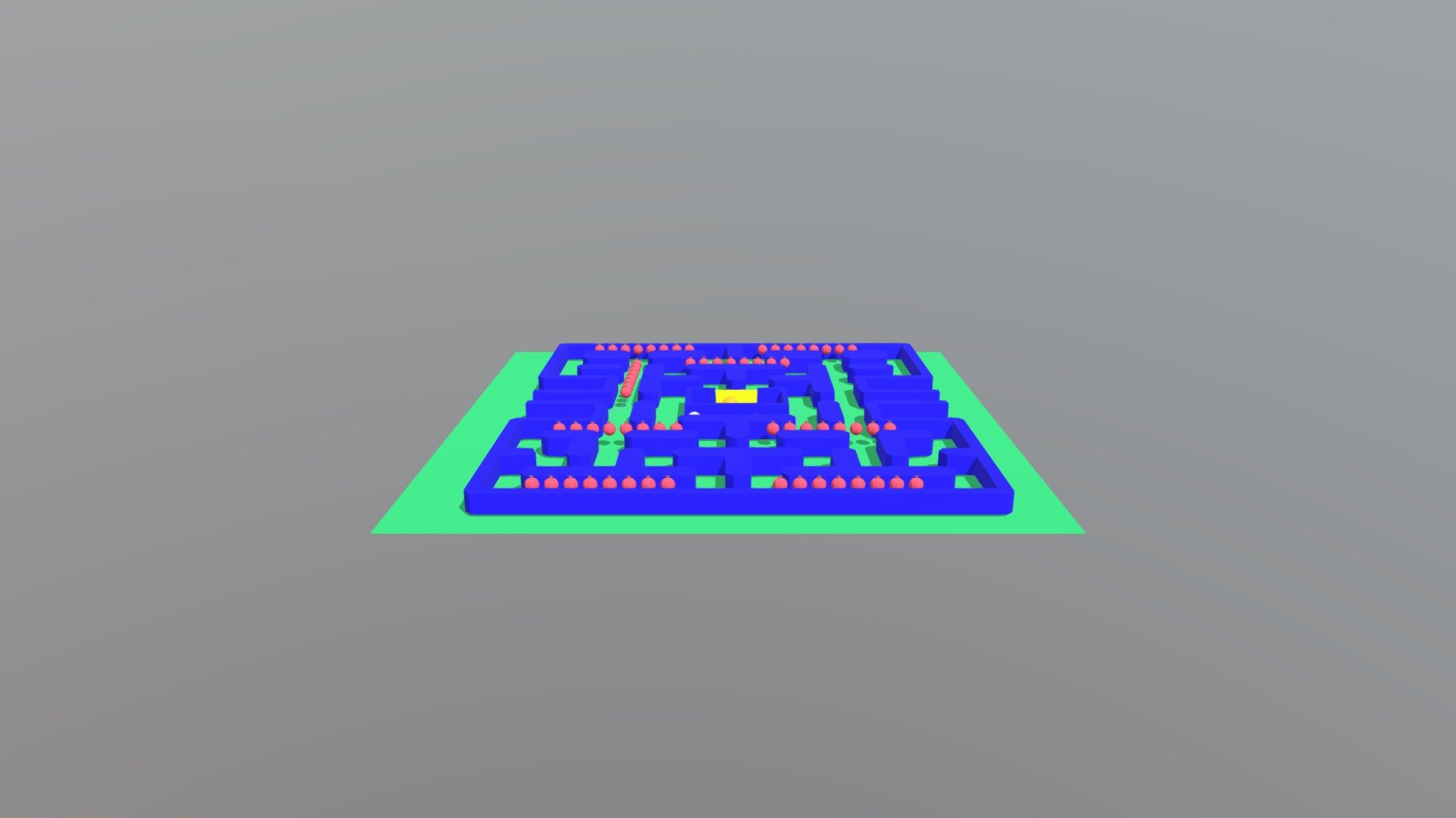 Pacman animation with mazz — Sketchfab embed 3D viewer