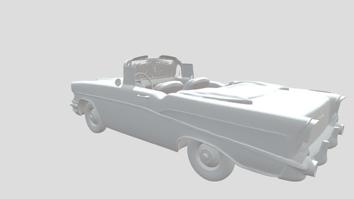 Classic Chevrolet 3d Model 3D Model
