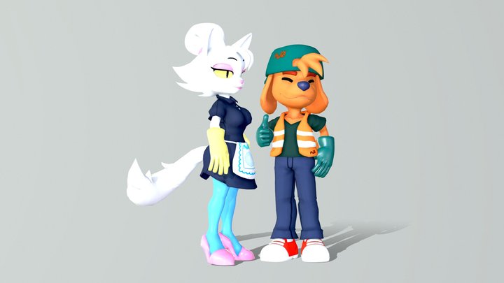 Rote & Twinkelen - AW0 3D Model