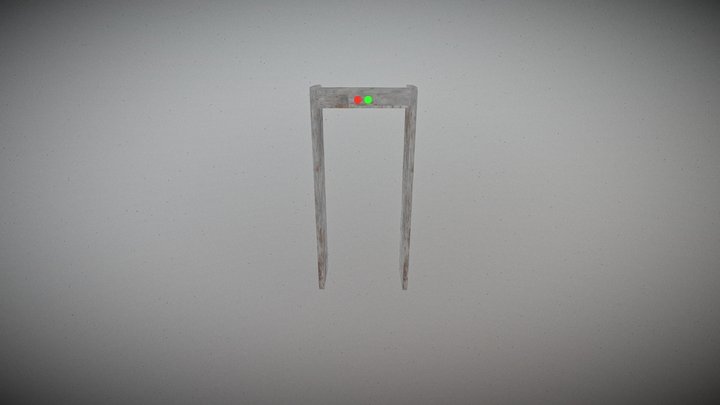 Metal_detector_fbx_1k_342kb 3D Model