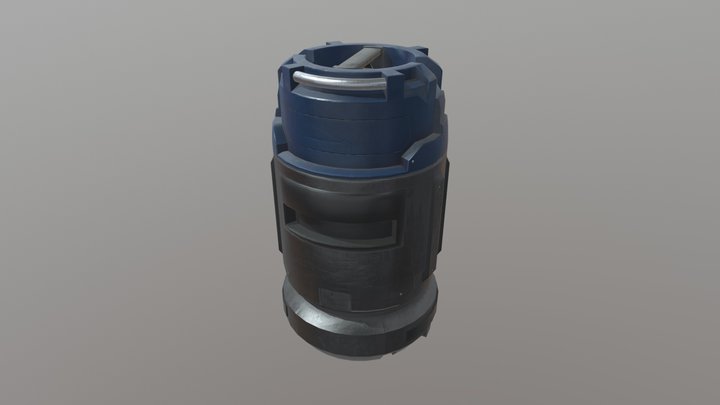 Sci-fi Crate 3D Model