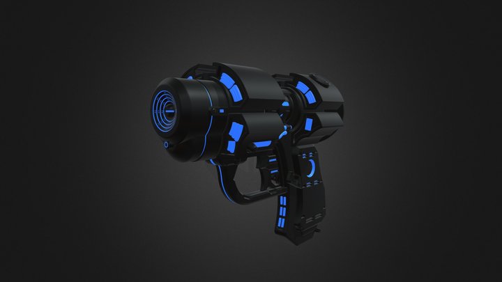 X-Gun Gantz 3D Model