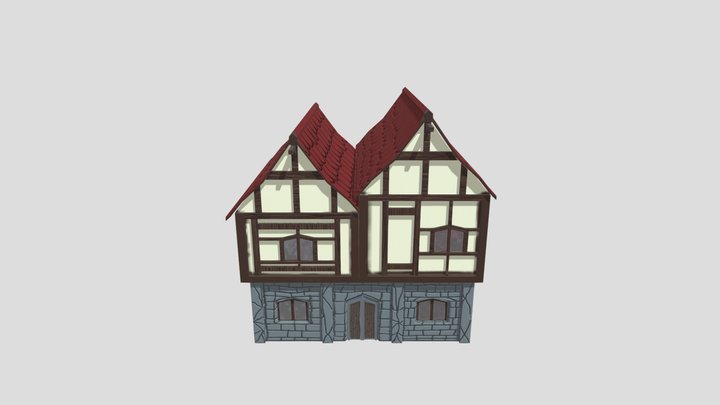Casa Medieval 3D Model