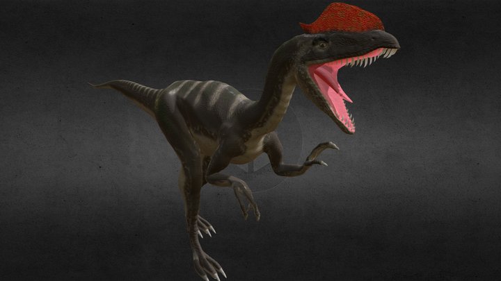 Dilophosaurus – Modèle 3D gratuit STL