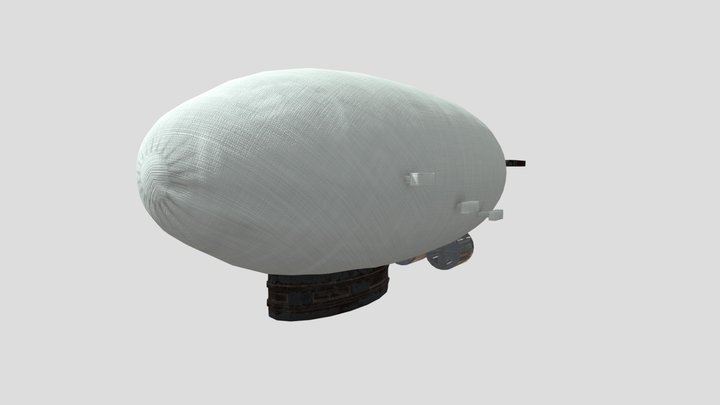 Airship 3D Model