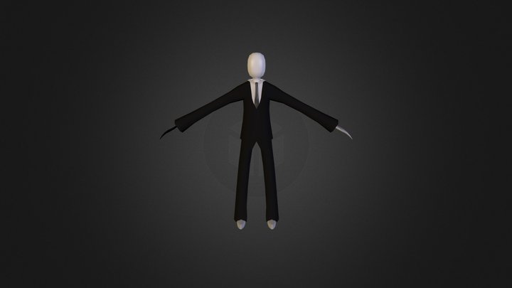 Slenderman 3D Model
