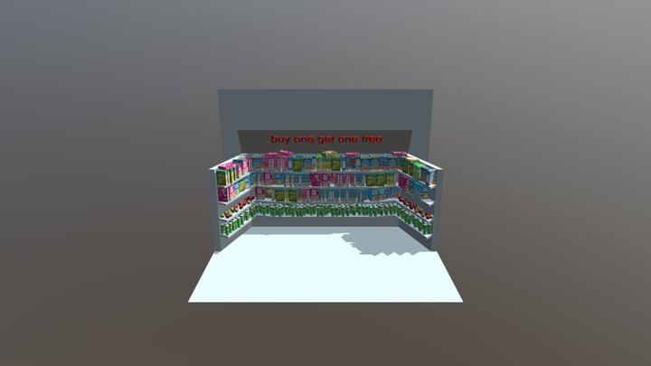 Shelly Litvak Store Display 3D Model