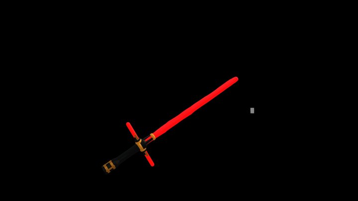 Kylo Ren's lightsaber from Star Wars