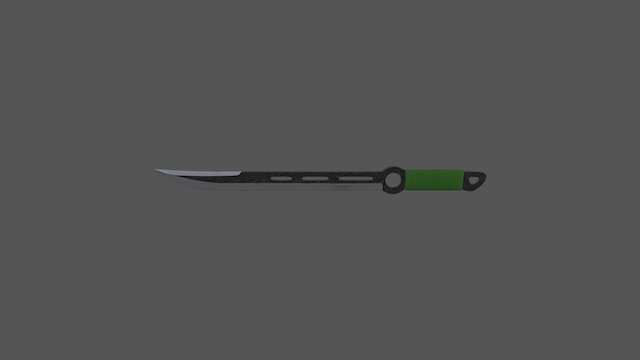 Daily3D Reddit - Machete 3D Model