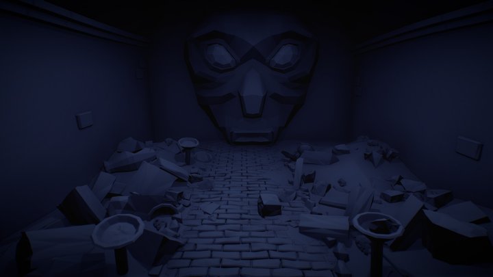 The entrance to the Tomb 3D Model