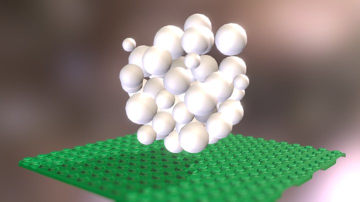Popping Seeds 3D Model