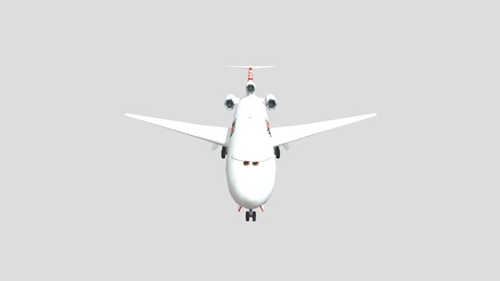 Cars 2 The Videogame - 727jet – Modello 3D gratuito STL