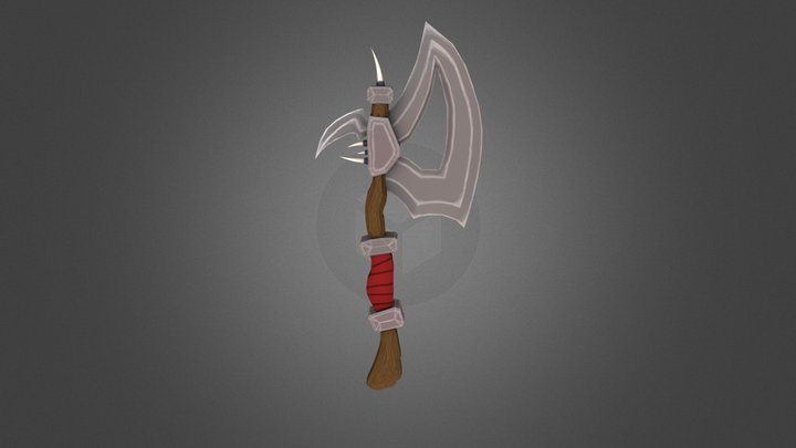 Vanhee Feia Game Art Weapon 3D Model