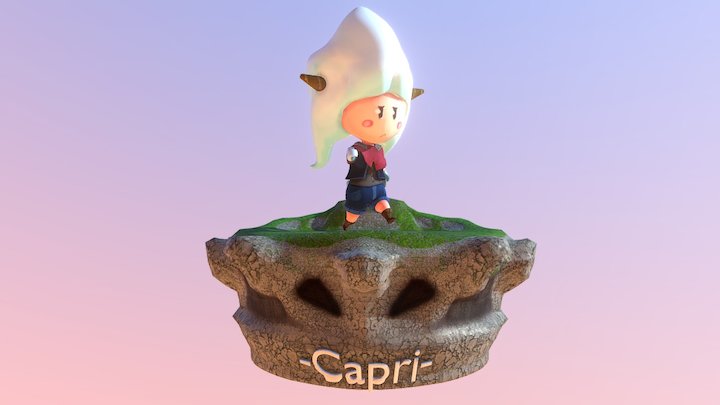 -Capri- 3D Model