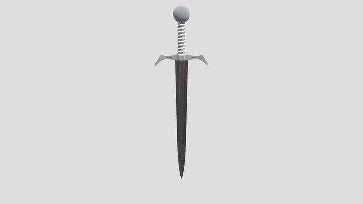 Medieval Sword 3D Model 3D Model